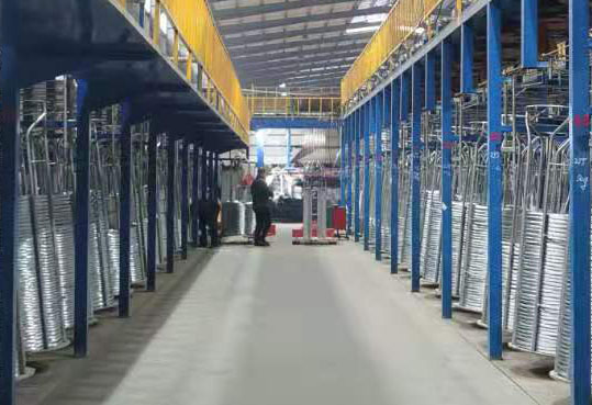 Hot dipped Galvanized Wire Workshop